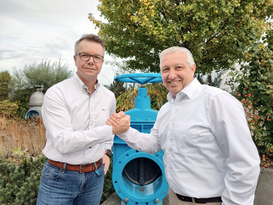 Welcome of the two new Managing Directors Adrian Faust and Daniel Krummen of Hawle Armaturen AG